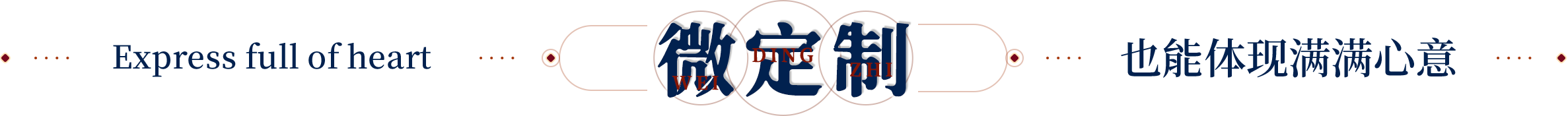 微定制,也能體現(xiàn)滿滿心意